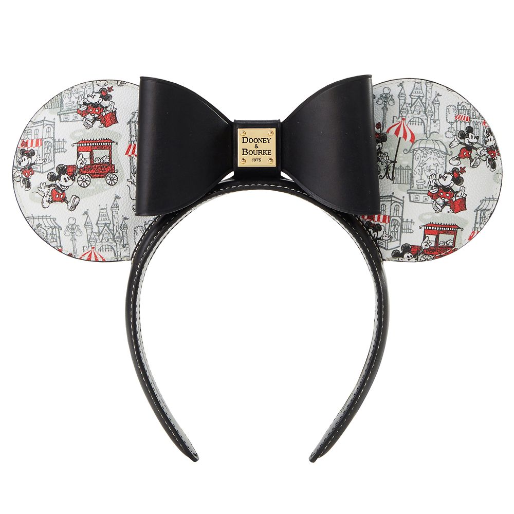 Mickey and Minnie Mouse Main Street Ear Headband by Dooney & Bourke