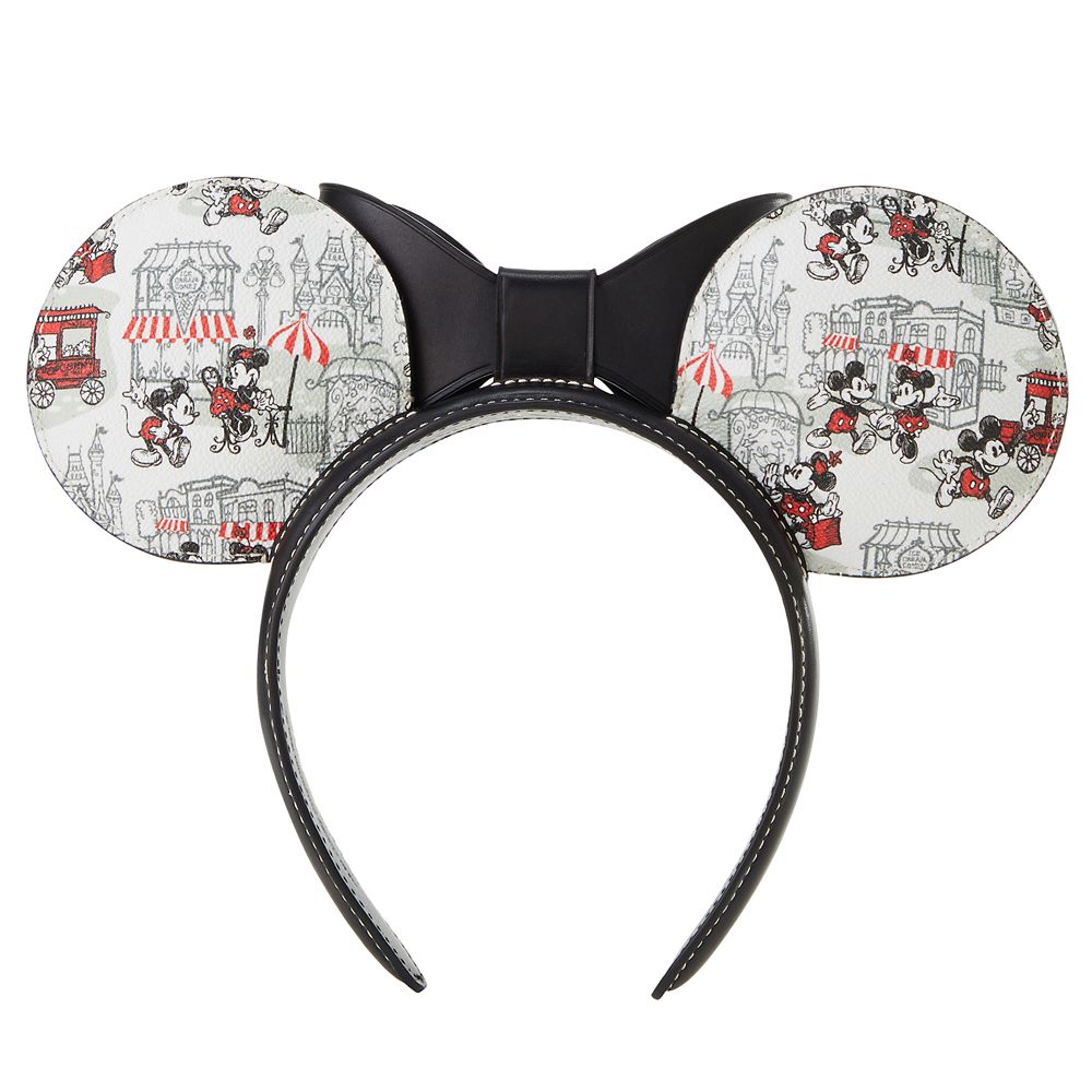 Mickey and Minnie Mouse Main Street Ear Headband by Dooney & Bourke