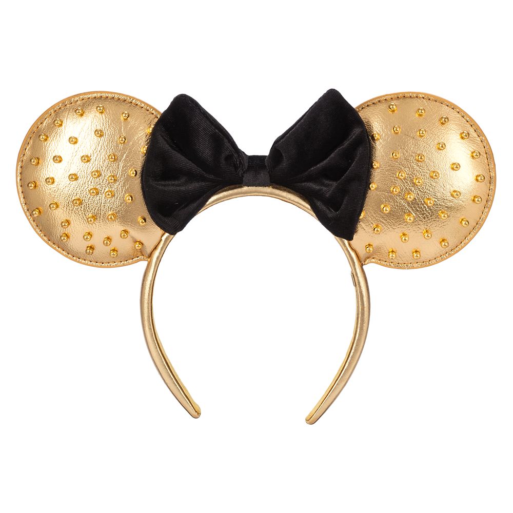 Minnie Mouse Ear Headband by BaubleBar  Gold Official shopDisney