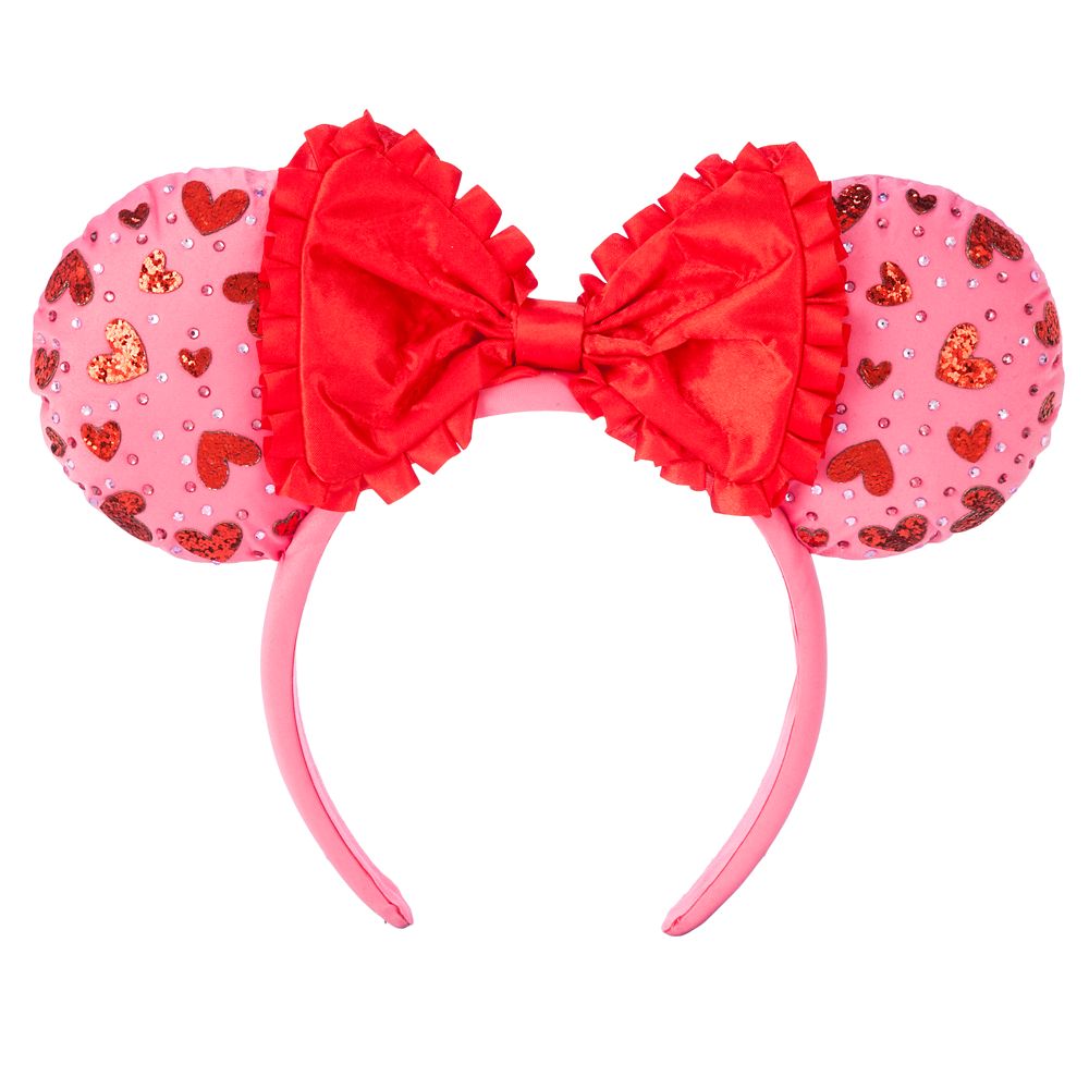 Minnie Mouse Valentines Day Ear Headband for Adults by BaubleBar Official shopDisney