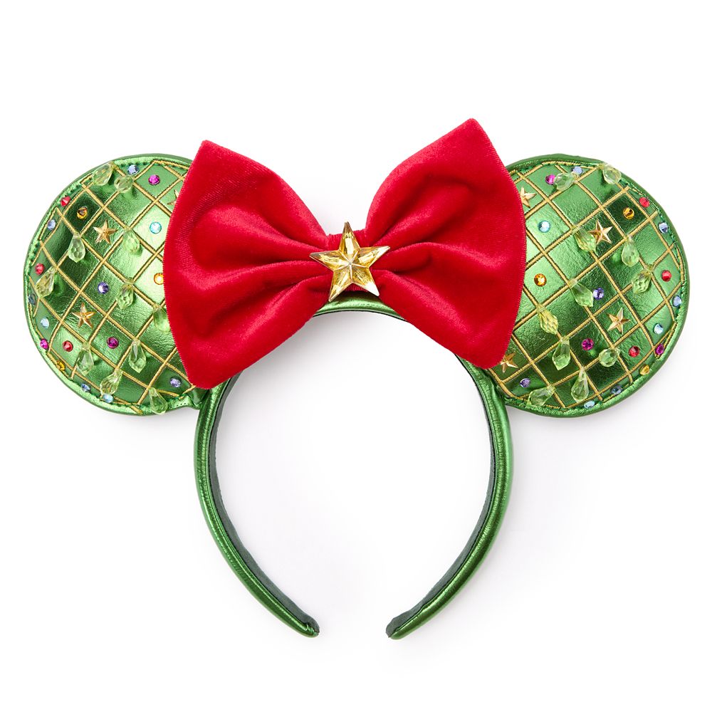 Minnie Mouse Holiday Ear Headband by BaubleBar Official shopDisney