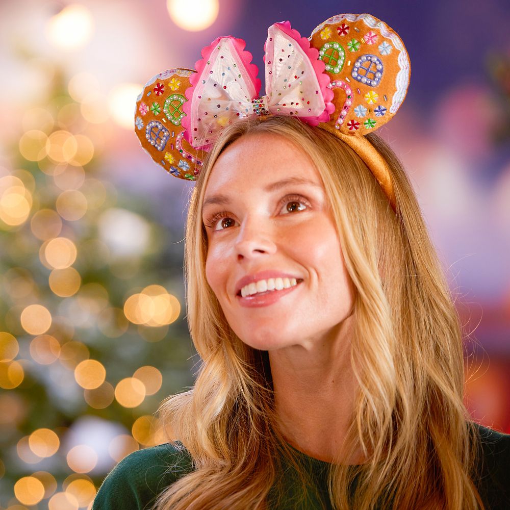 Minnie Mouse Gingerbread Ear Headband for Adults by BaubleBar