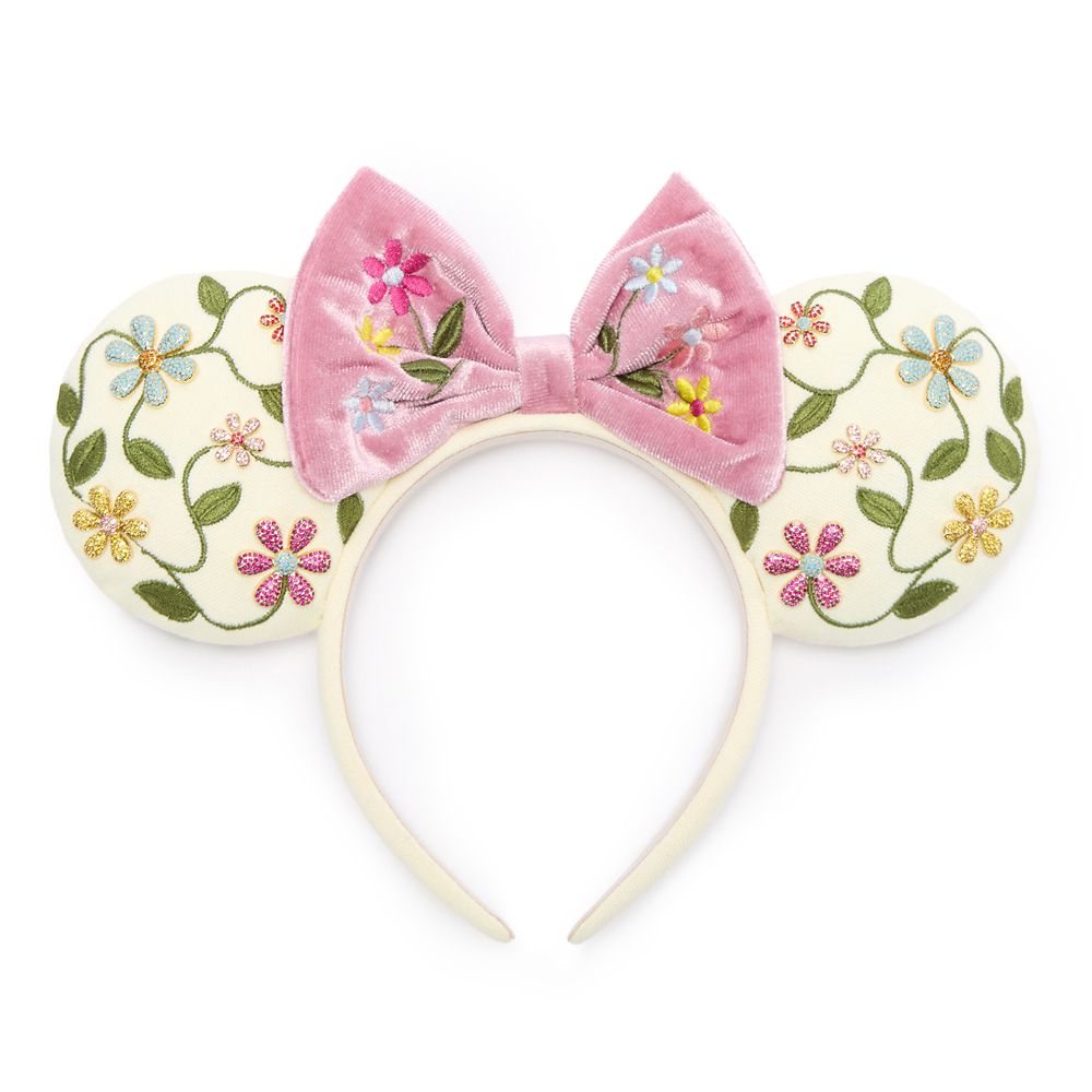 Minnie Mouse Floral Ear Headband by BaubleBar
