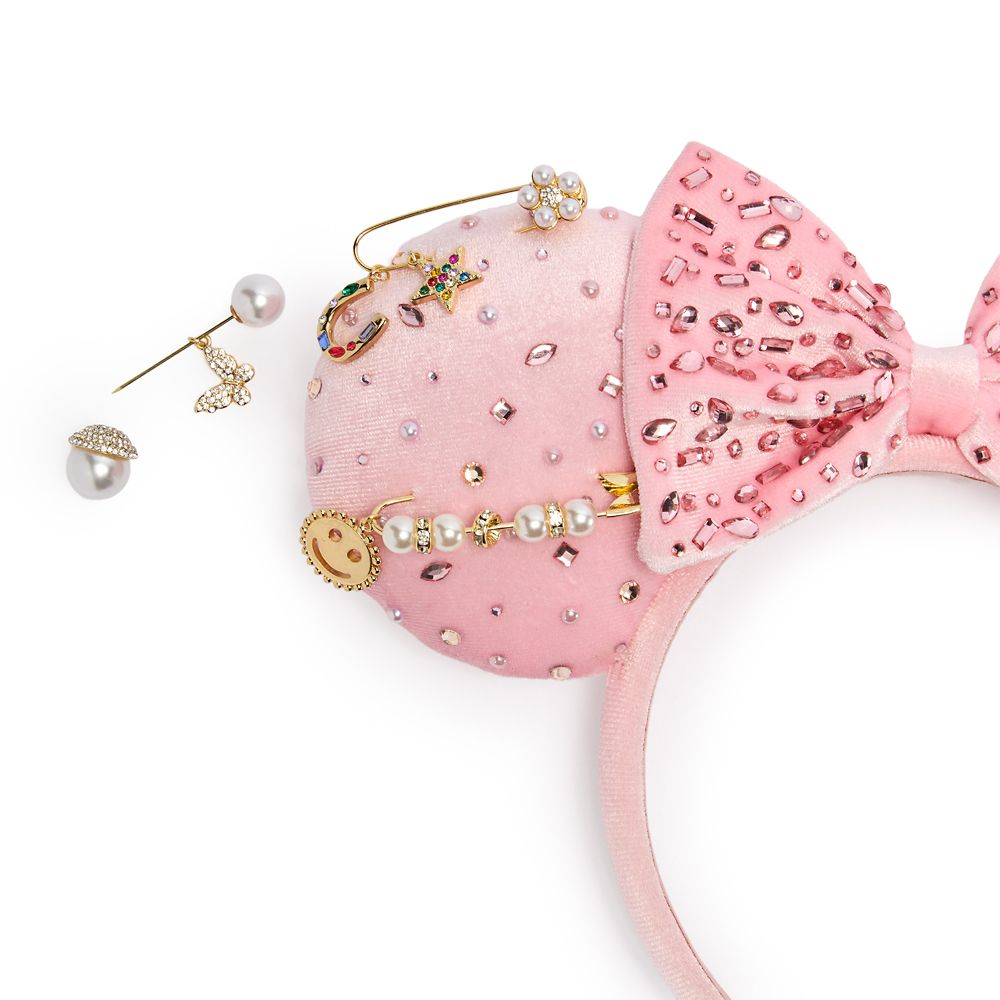 Minnie Mouse Custom Charm Ear Headband by BaubleBar