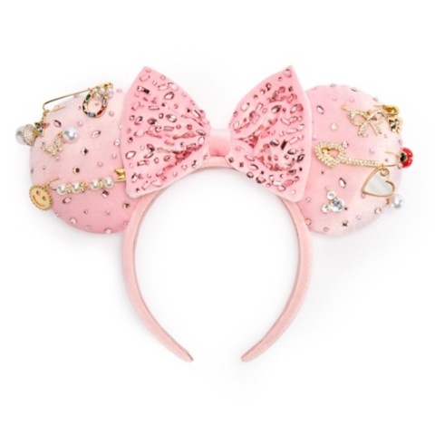 Аксессуары для волос BaubleBar Minnie Mouse Custom Charm Ear Headband by