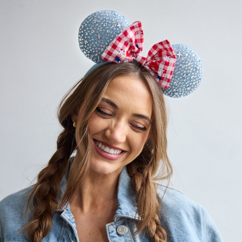 Minnie Mouse Americana Ear Headband for Adults by BaubleBar