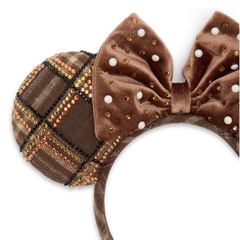 Minnie Mouse Plaid Ear Headband for Adults by BaubleBar