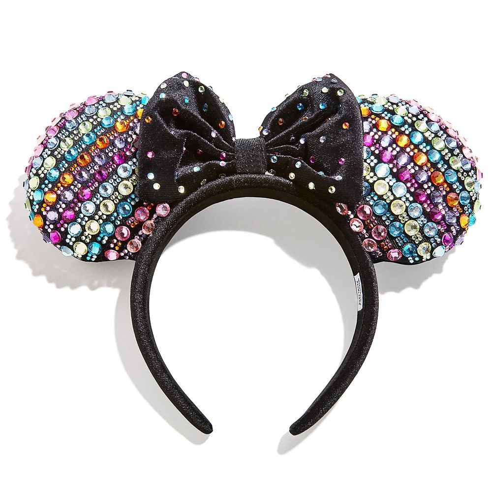 Minnie Mouse Multicolored Crystal Ear Headband for Adults by BaubleBar