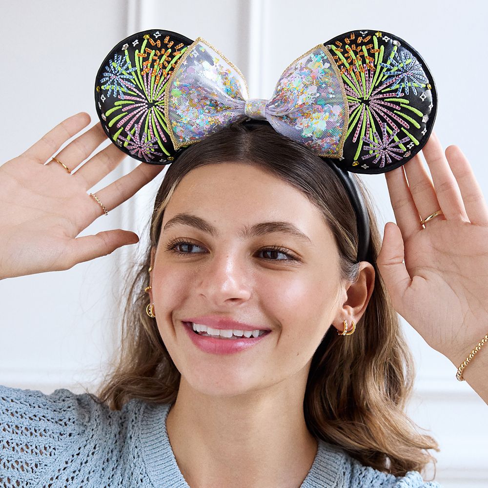Minnie Mouse Fireworks Ear Headband for Adults by BaubleBar