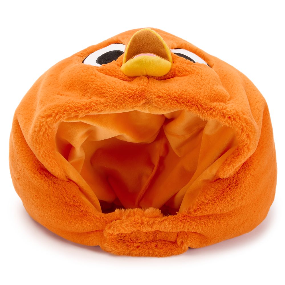Orange Bird Plush Hat for Adults