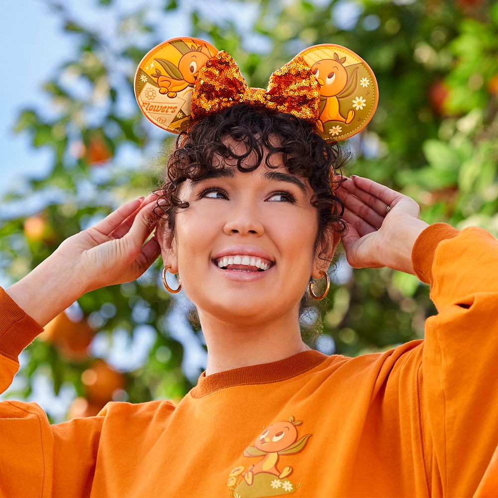 Orange Bird Ear Headband for Adults
