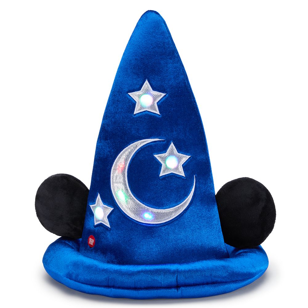 Sorcerer Mickey Mouse Light-Up Ear Hat for Adults – Fantasia