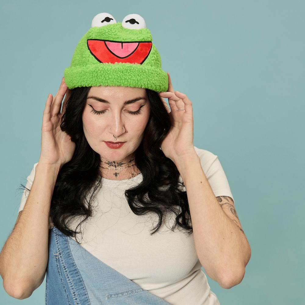 Kermit Beanie for Adults by Cakeworthy &ndash; The Muppets