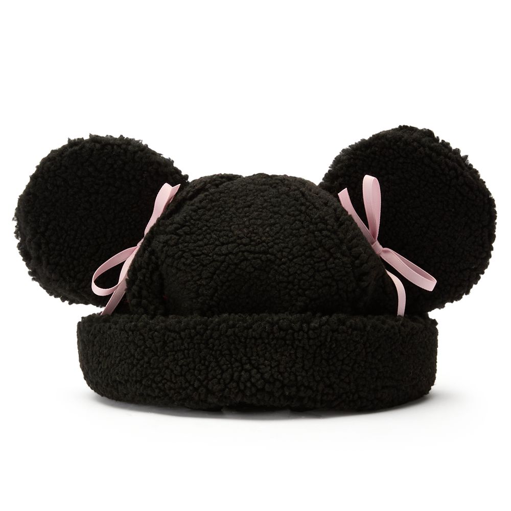 Minnie Mouse Fleece Beanie for Women by Cakeworthy - Black