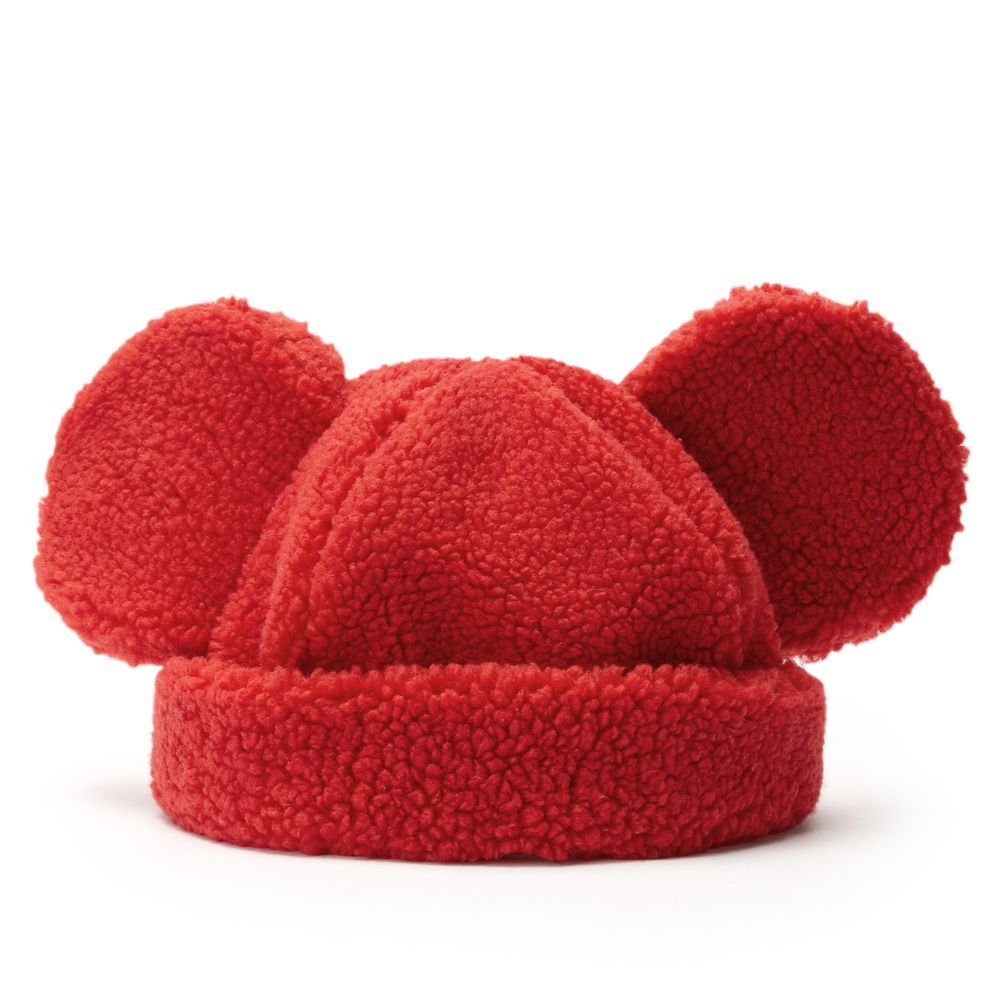 Minnie Mouse Fleece Beanie for Women by Cakeworthy  Red  Exclusive Official shopDisney