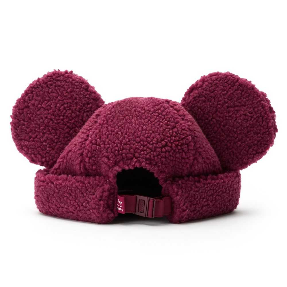 Mickey Mouse Fleece Beanie for Women by Cakeworthy - Plum