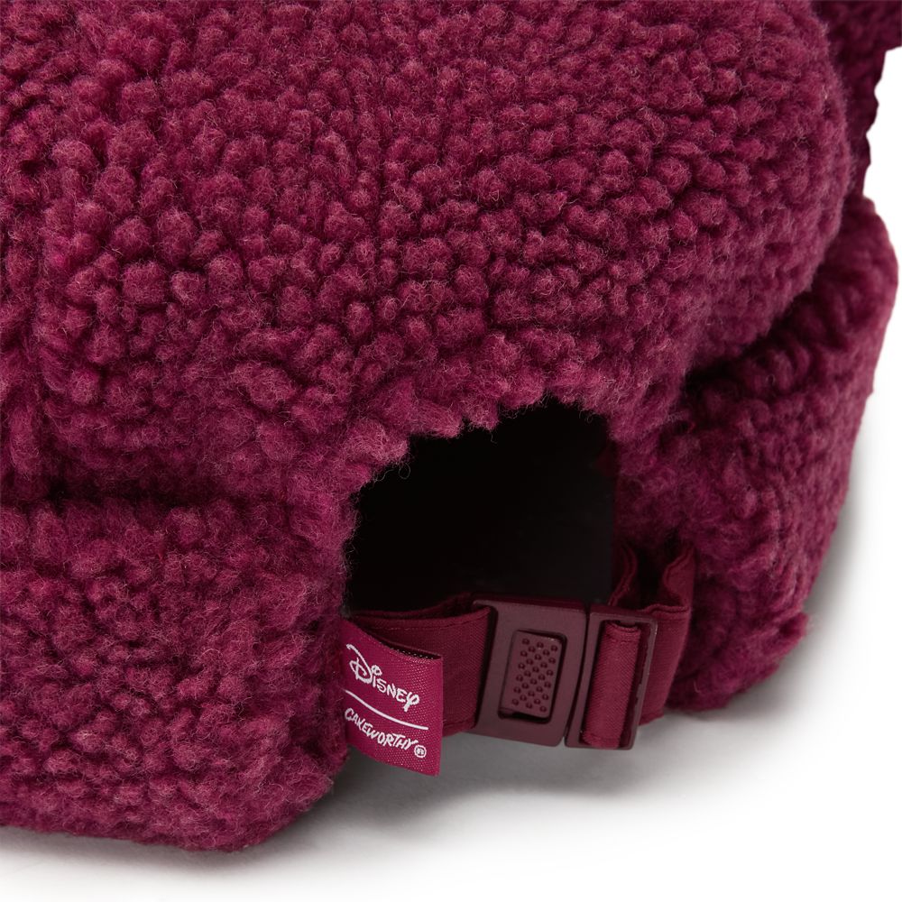 Mickey Mouse Fleece Beanie for Women by Cakeworthy - Plum