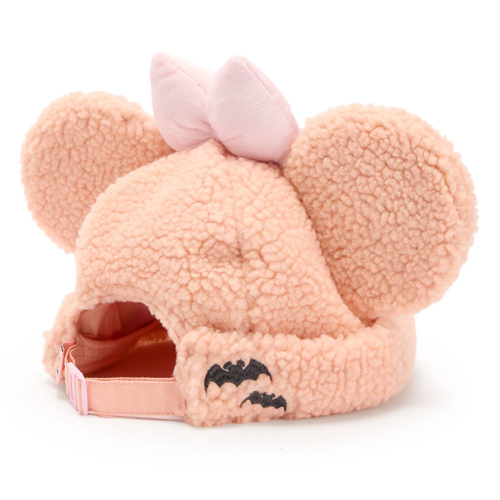 Minnie Mouse Halloween Jack-o'-Lantern Beanie Ear Hat for Adults by Cakeworthy