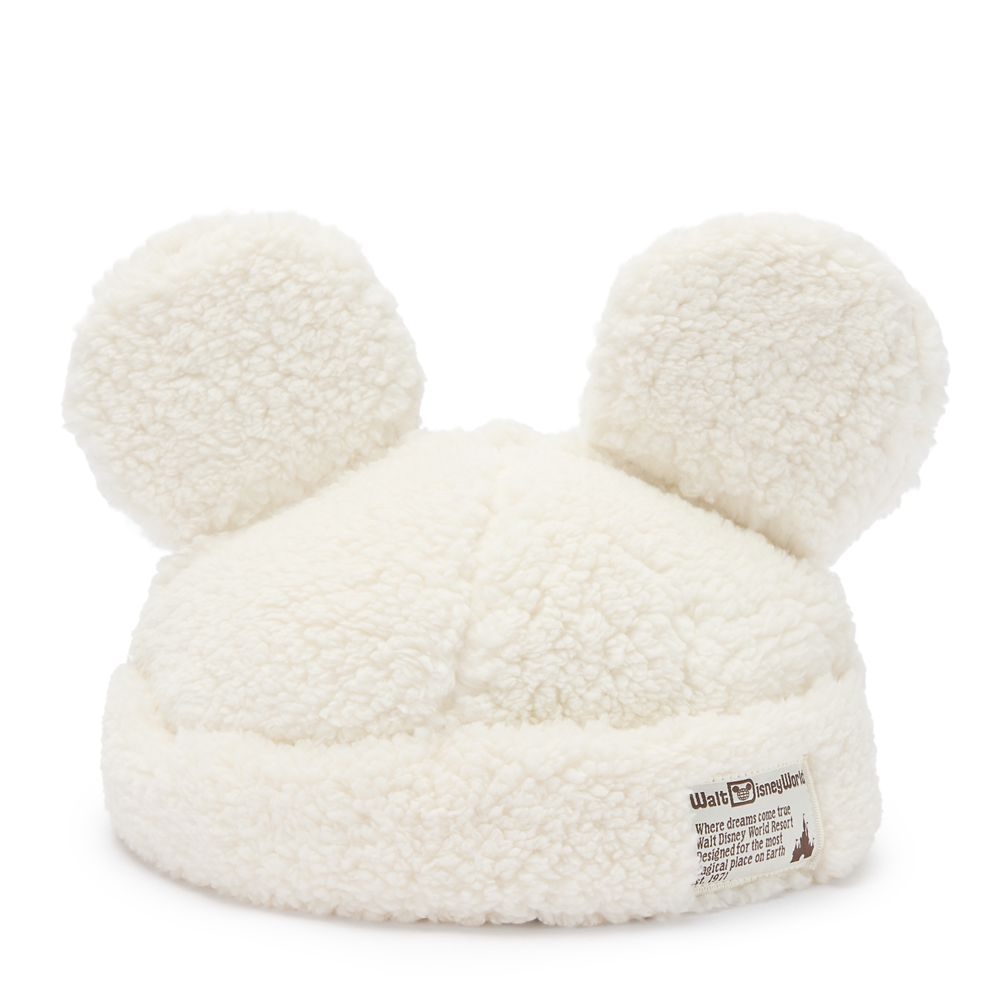 Mickey Mouse Fleece Ear Hat Beanie for Adults - Walt Disney World