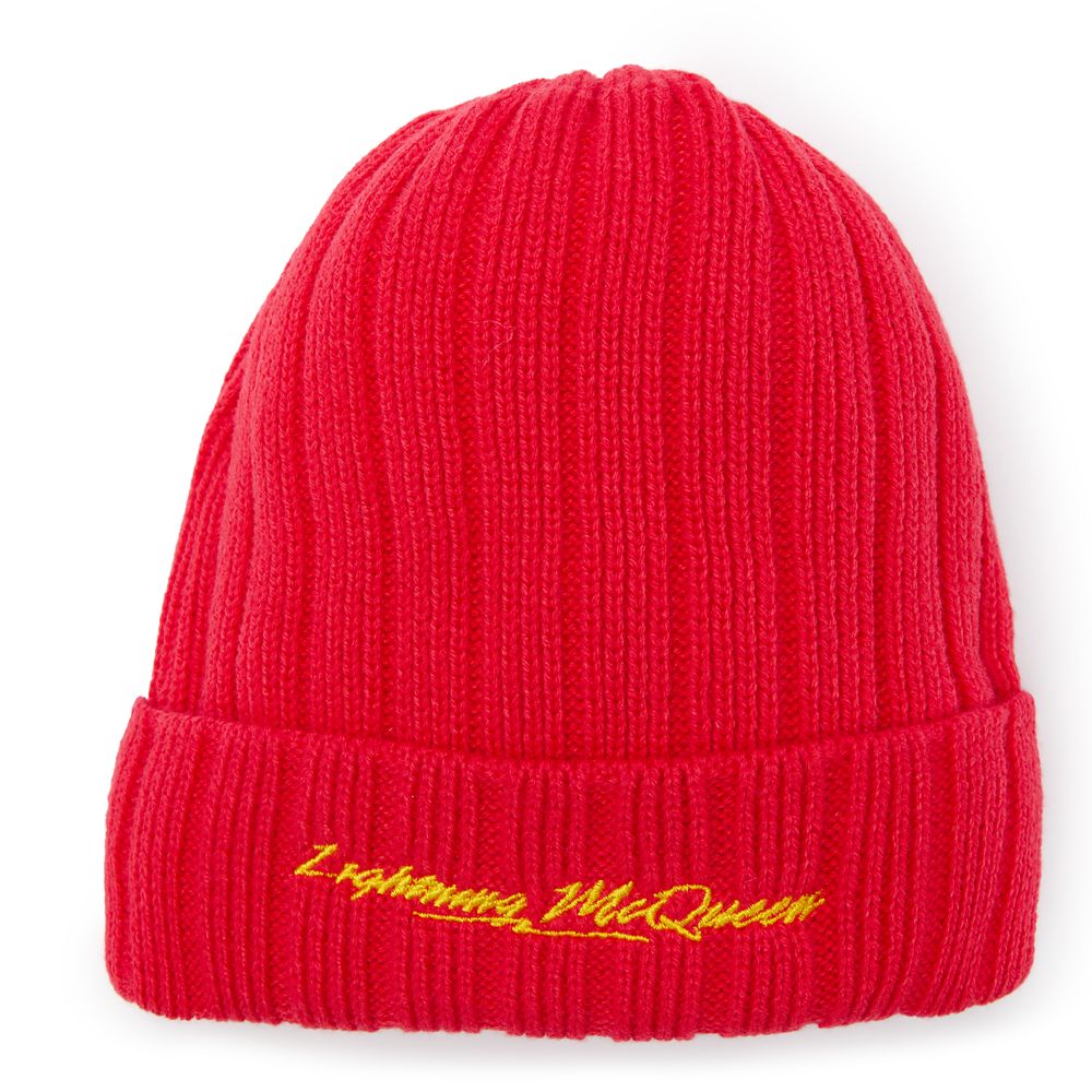 Lightning McQueen Knit Beanie Cap for Adults - Cars