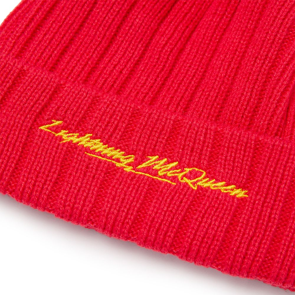 Lightning McQueen Knit Beanie Cap for Kids &ndash; Cars