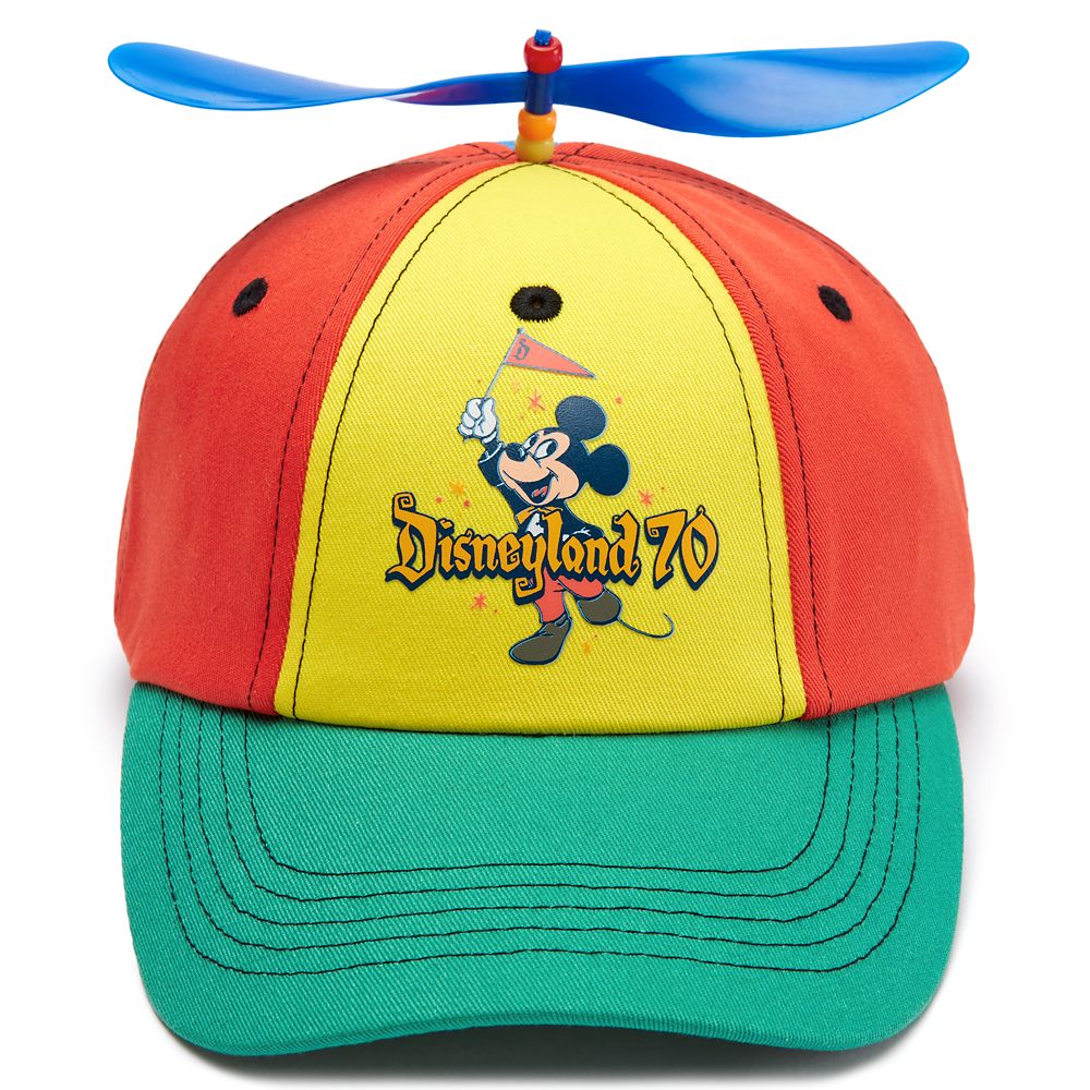 Mickey Mouse Baseball Hat for Kids  Disneyland 70th Anniversary