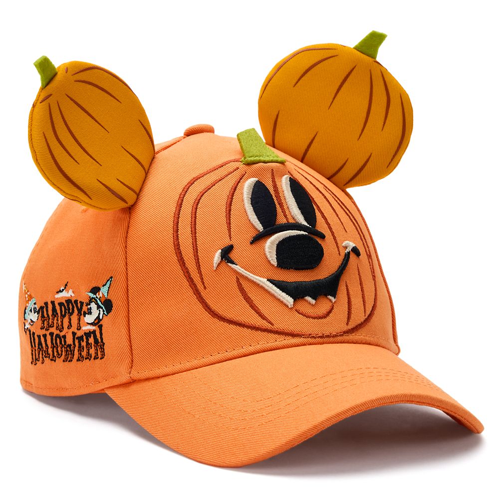 Mickey and Minnie Mouse Halloween Baseball Cap for Kids