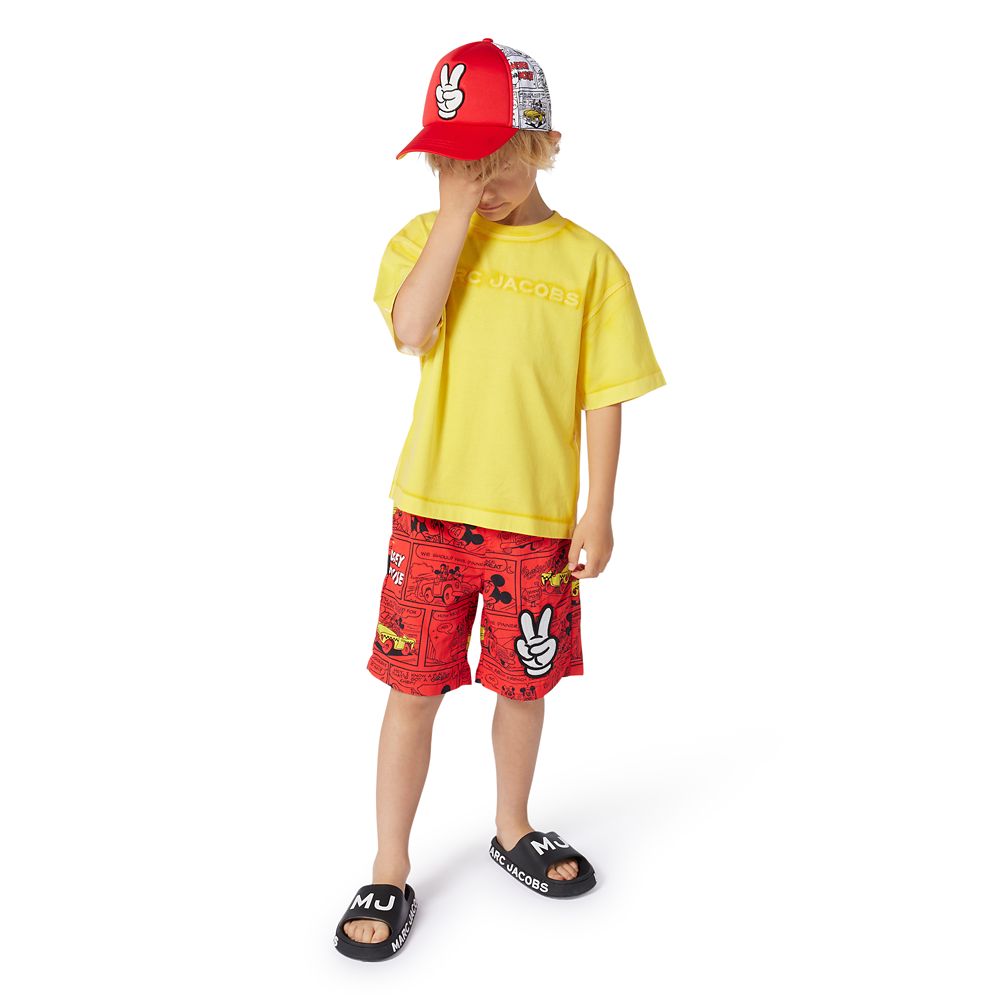 Mickey Mouse Peace Sign Baseball Cap for Kids by Marc Jacobs