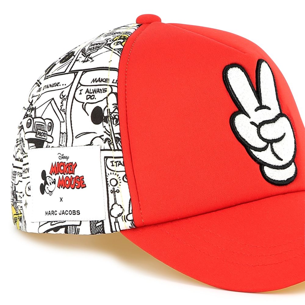 Mickey Mouse Peace Sign Baseball Cap for Kids by Marc Jacobs