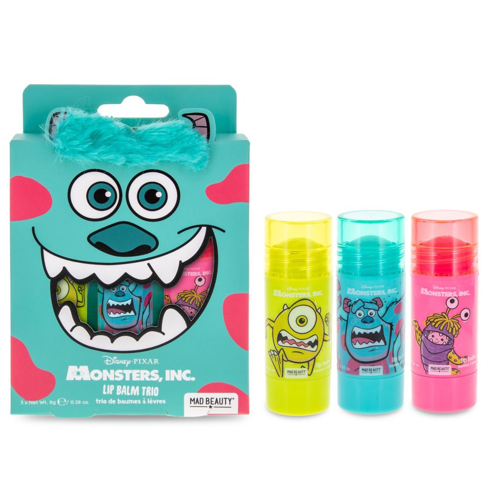 Monsters, Inc. Mad Beauty Lip Balm Trio