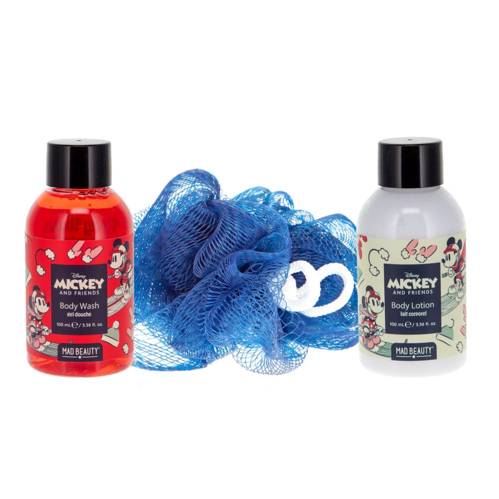 Mickey and Minnie Mouse Mad Beauty Bath and Body Gift Set