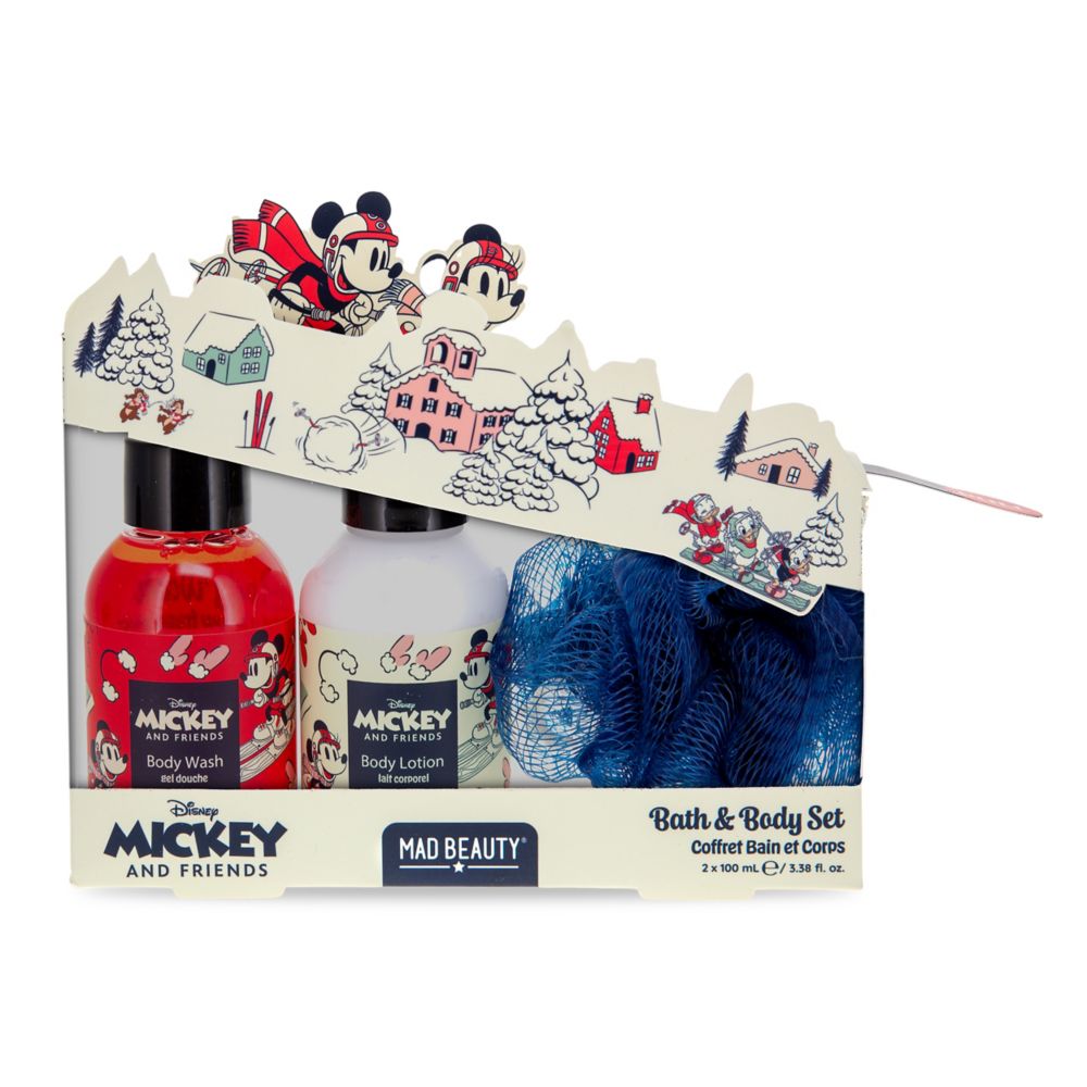 Mickey and Minnie Mouse Mad Beauty Bath and Body Gift Set