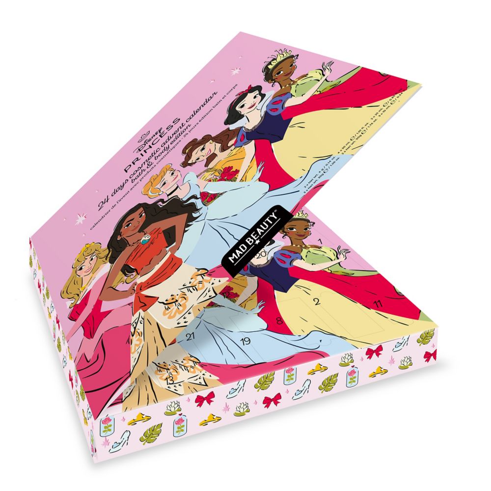 Disney Princess Mad Beauty 24 Days Cosmetic Advent Calendar &ndash; Bath and Body Edition