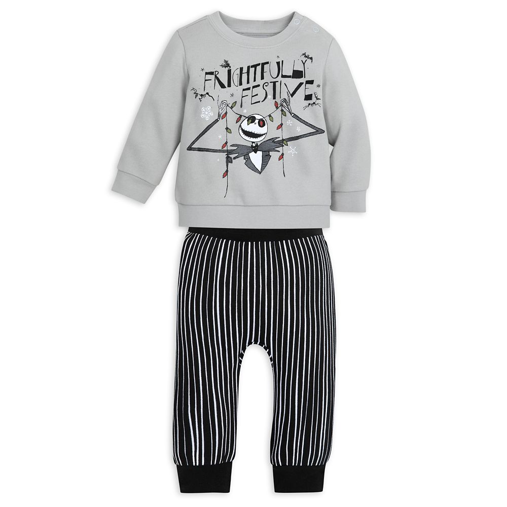 Jack Skellington Sweatshirt and Pants Set for Baby – The Nightmare Before Christmas