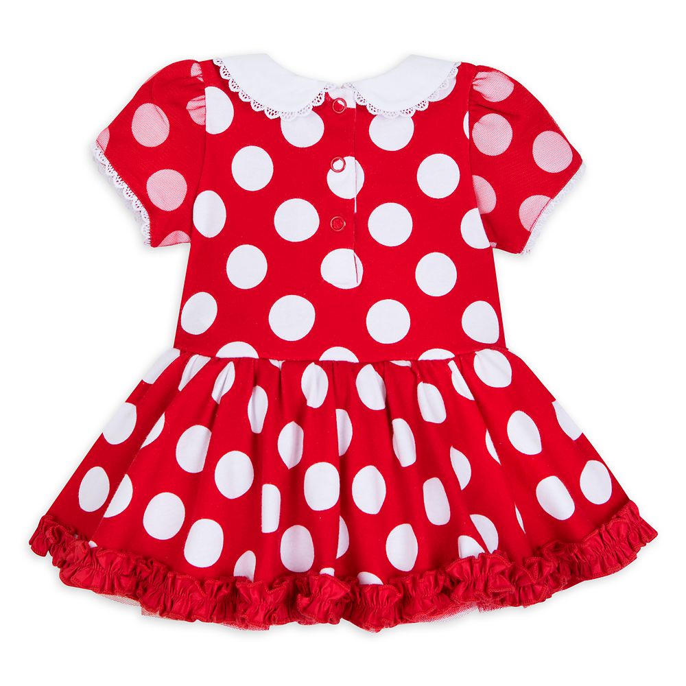 Minnie Mouse Costume Bodysuit for Baby - Red