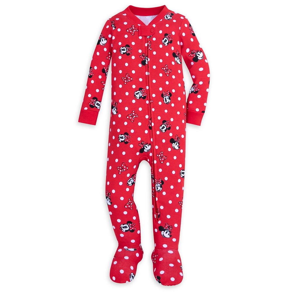 Minnie Mouse Long Sleeve Stretchie Sleeper for Baby Official shopDisney