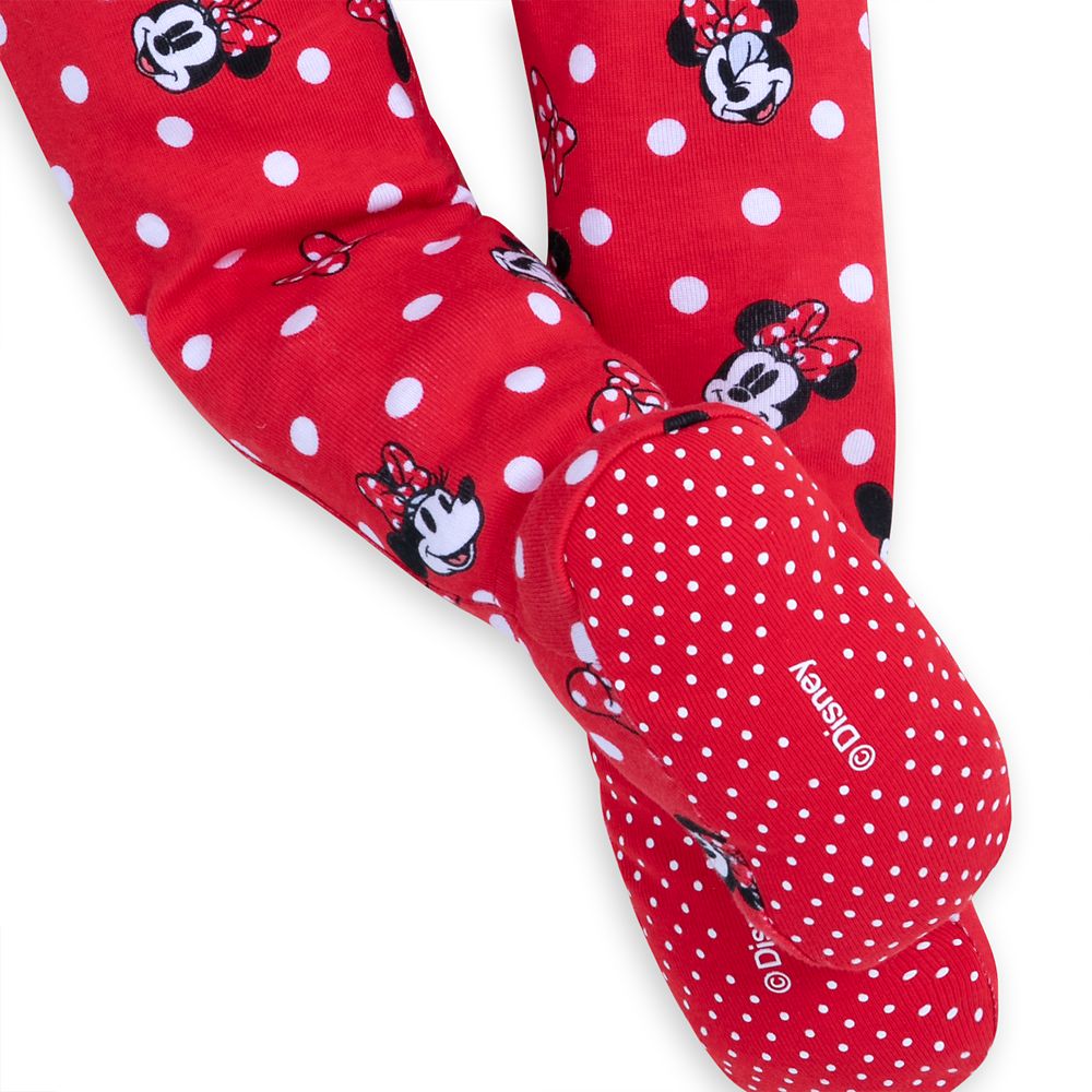 Minnie Mouse Long Sleeve Stretchie Sleeper for Baby