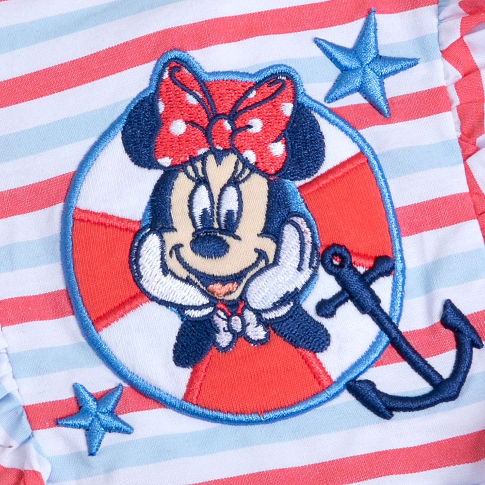 Minnie Mouse Striped Dress for Baby