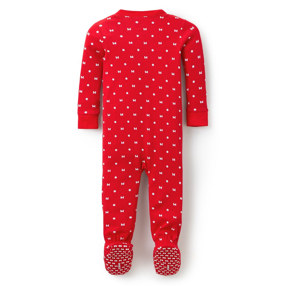 Minnie Mouse Long Sleeve Stretchie Sleeper for Baby