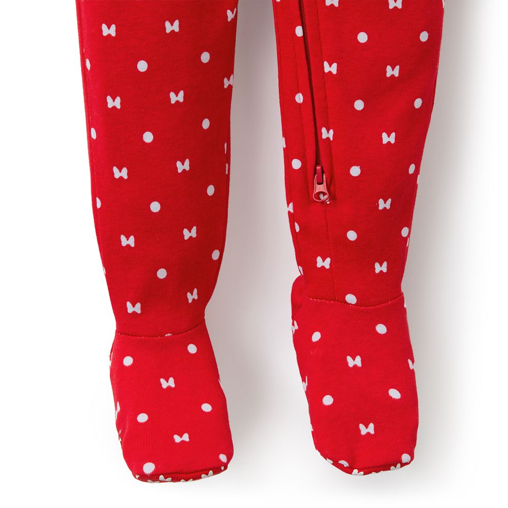 Minnie Mouse Long Sleeve Stretchie Sleeper for Baby