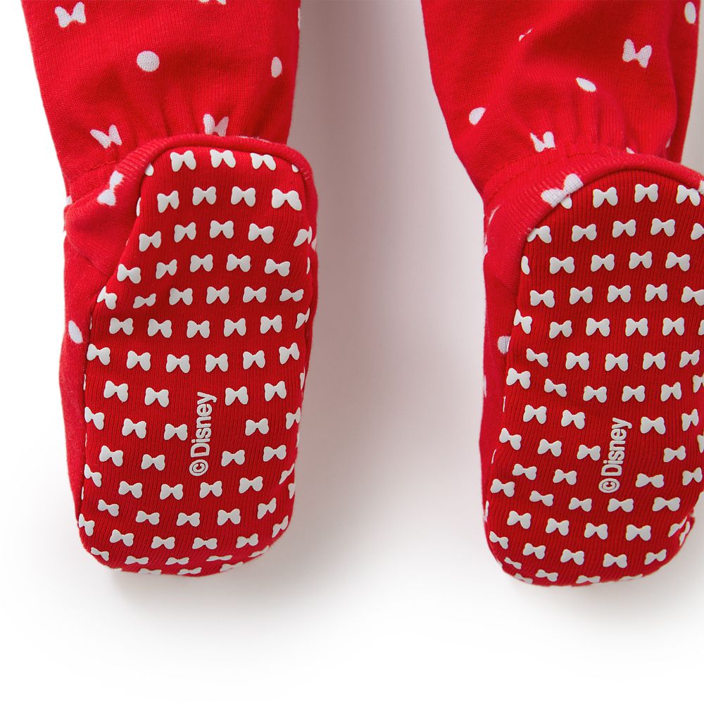 Minnie Mouse Long Sleeve Stretchie Sleeper for Baby