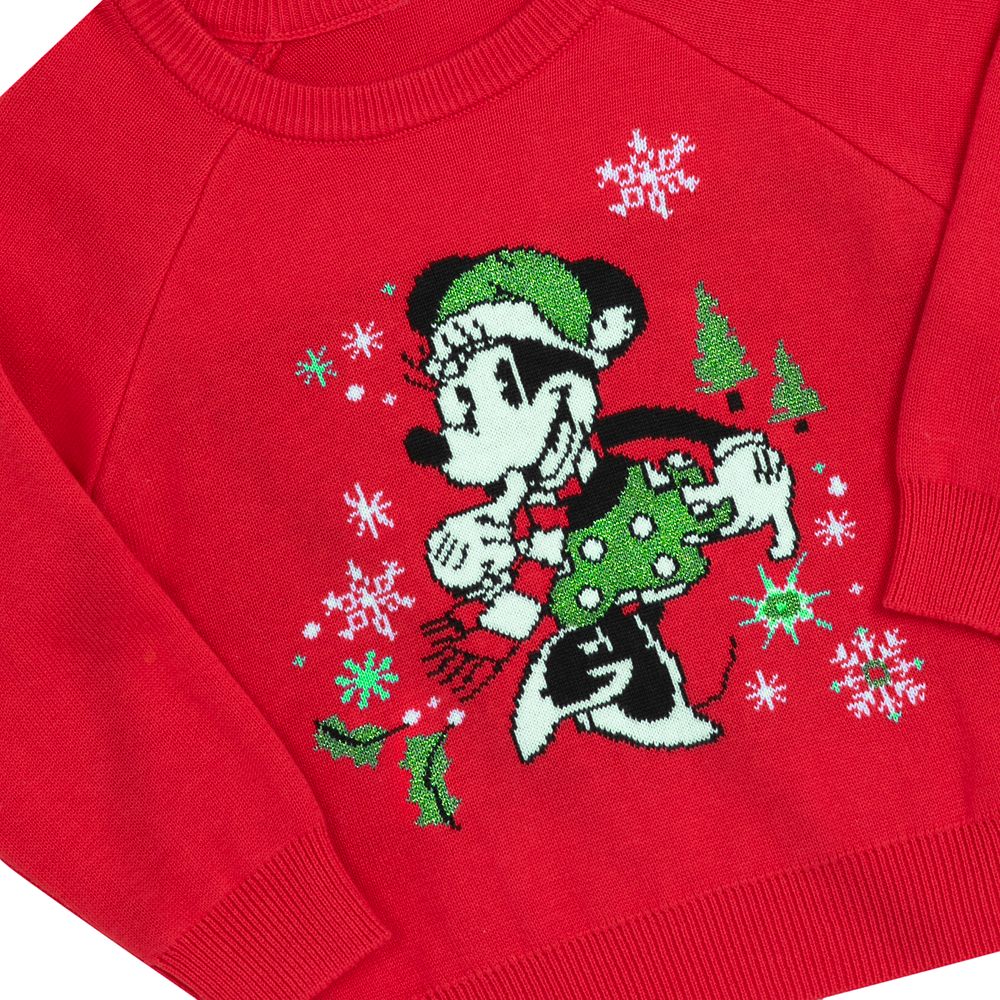 Minnie Mouse Holiday Sweater for Baby