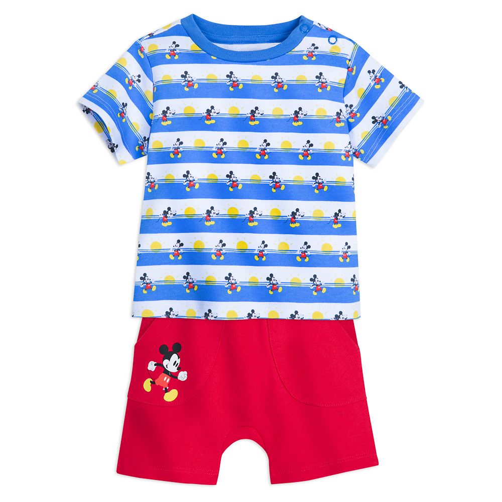 Mickey Mouse Summer T Shirt and Shorts Set for Baby Disney Store