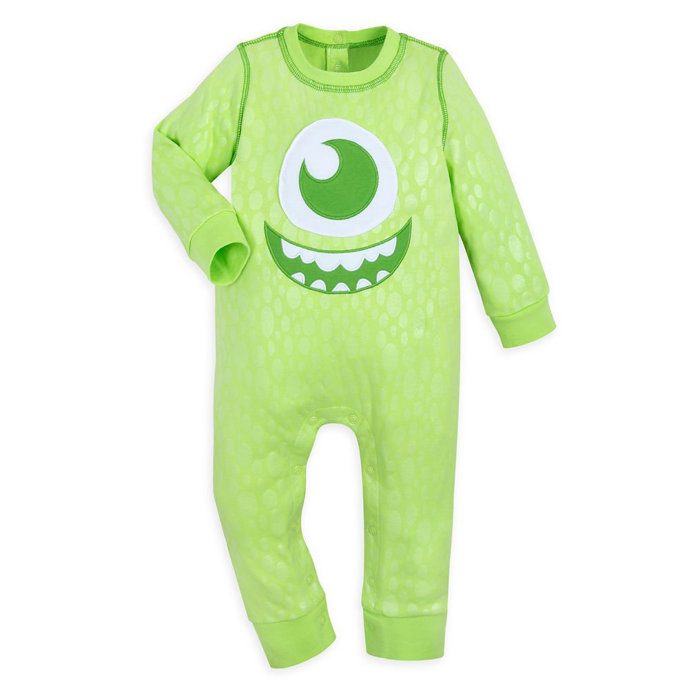 Mike Wazowski Costume Romper for Baby - Monsters Inc.