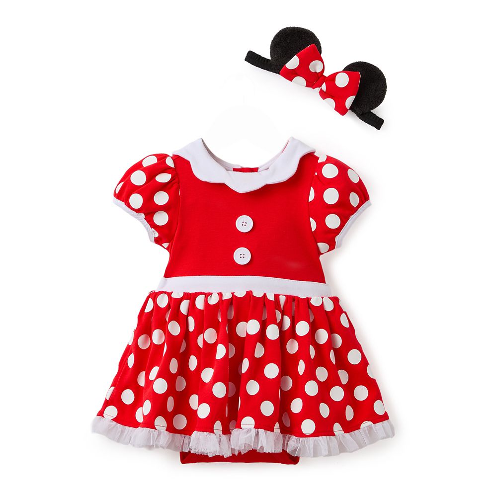 Minnie Mouse Costume Bodysuit for Baby &ndash; Red