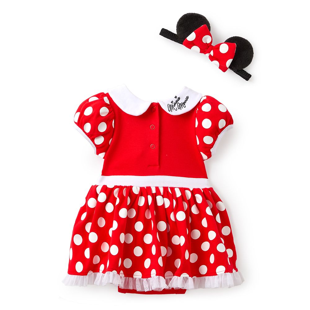 Minnie Mouse Costume Bodysuit for Baby &ndash; Red