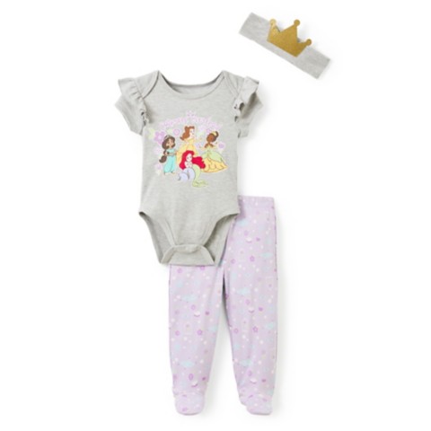 Disney Princess Bodysuit and Leggings Set for Baby