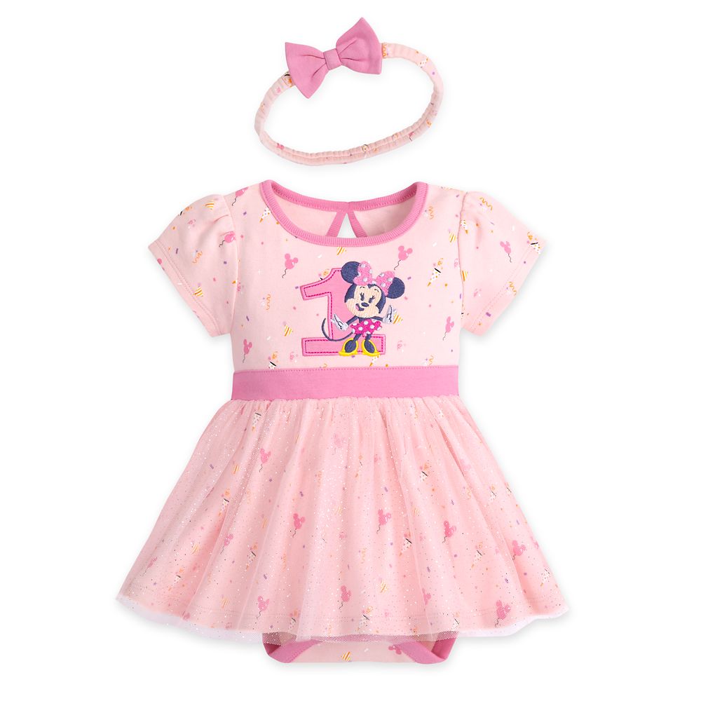 Minnie Mouse First Birthday Dress Set for Baby Official shopDisney