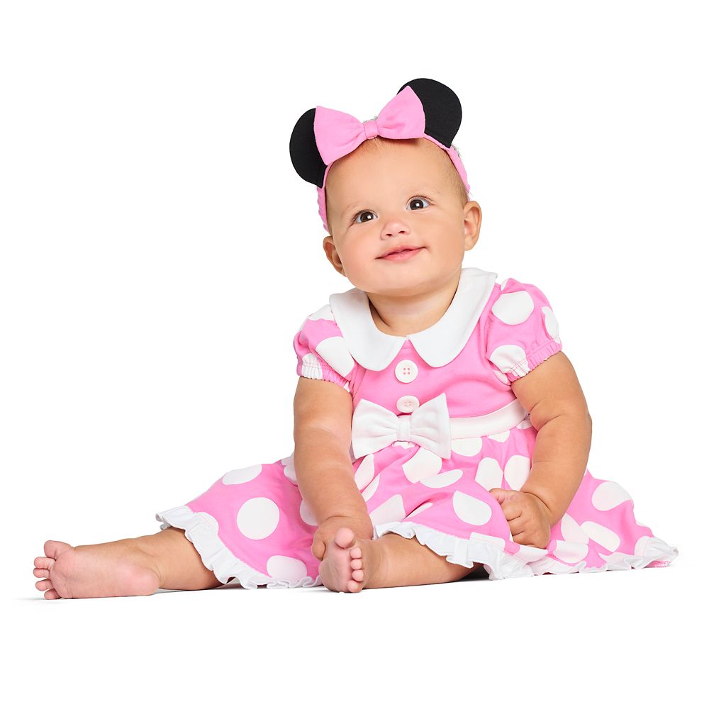 Minnie Mouse Costume Bodysuit for Baby  Pink Official shopDisney