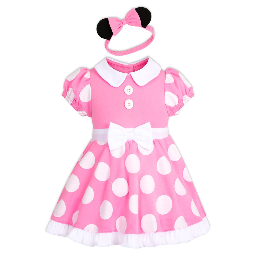 Minnie Mouse Costume Bodysuit for Baby - Pink